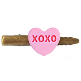 Clip para el pelo xoxo rosa